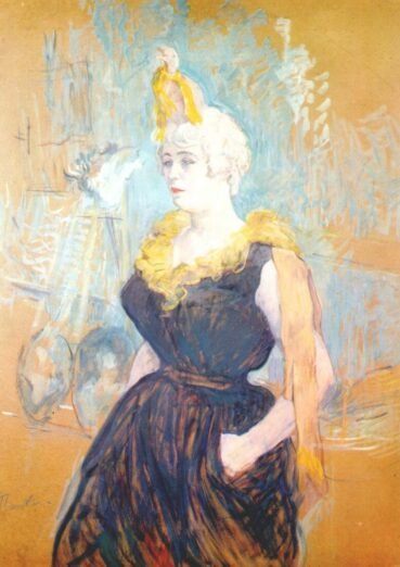 Lautrec_the_clownesse_cha-u-kao_1895