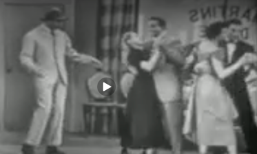 Lewis Martin dancing lesson