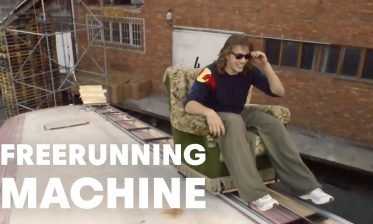 Parkour Meets Rube Goldberg