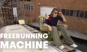 Parkour Meets Rube Goldberg