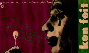 Ken Feit performance poster courtesy of Jef Lambdin