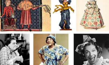 women clown composite